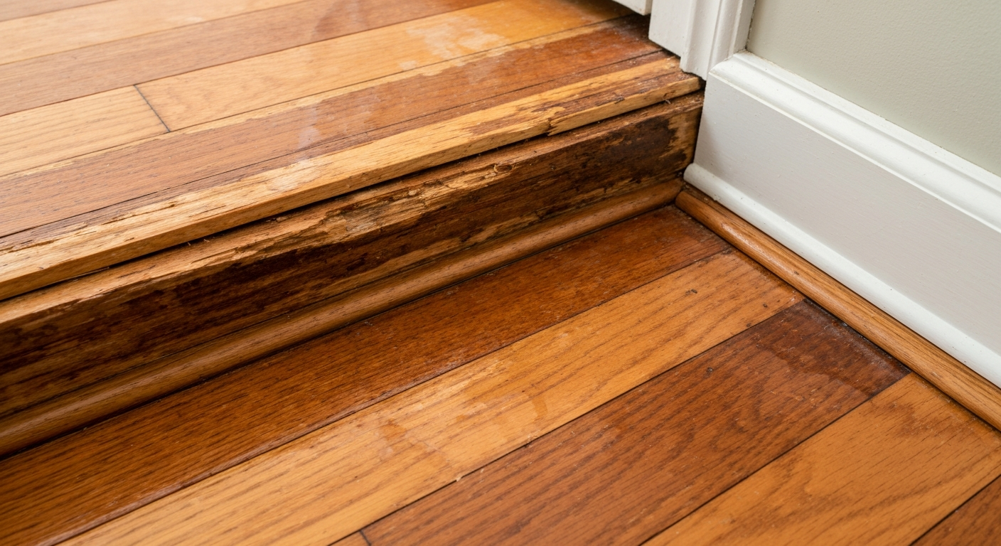Moderate water damage