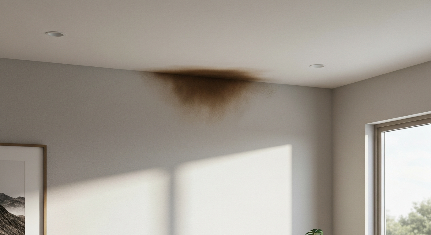 Ceiling stain