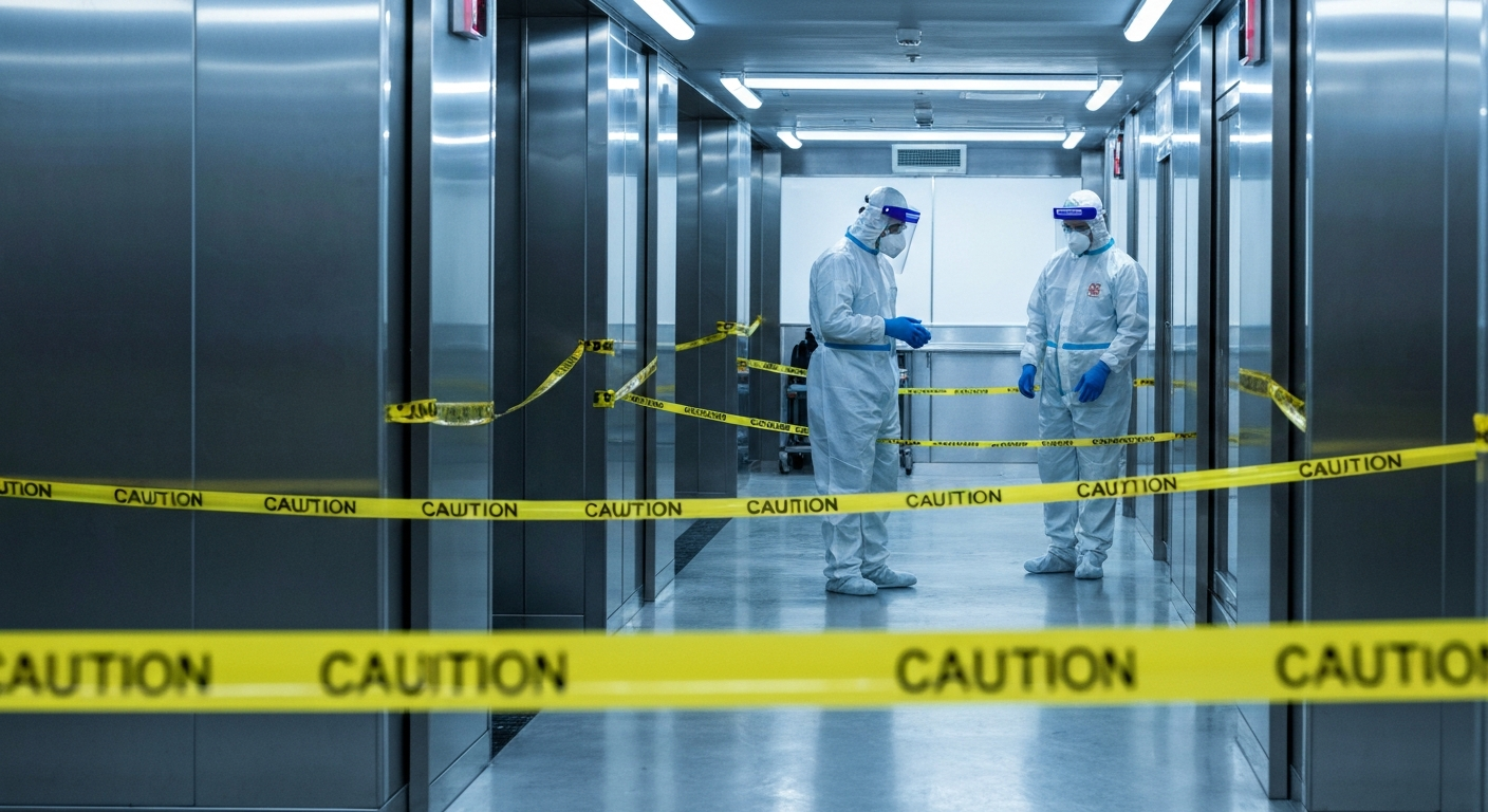 Biohazard decontamination technicians in Tucson